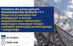 Zdjęcie do Szkolenie dla firm z branży bezpieczeństwa i...