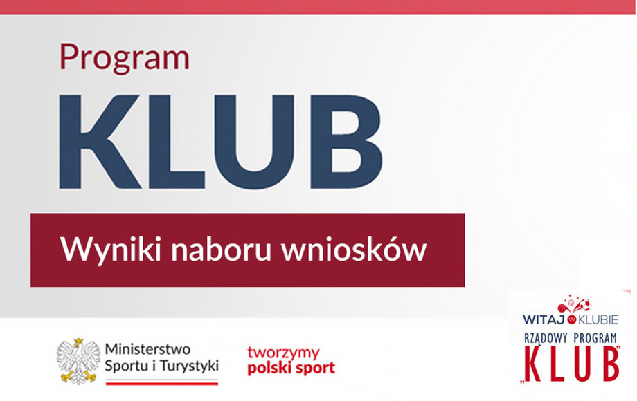 Zdjęcie do Sześć klub&oacute;w z Lubaczowa z dofinansowaniem w Programie &bdquo;KLUB&rdquo;