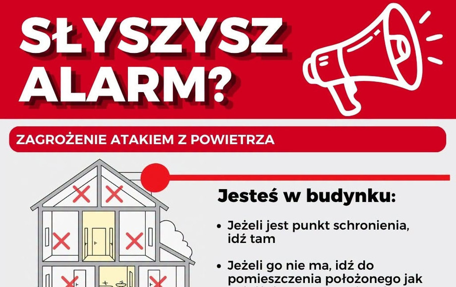 Zdjęcie do Słyszysz alarm? Wiesz co robić?