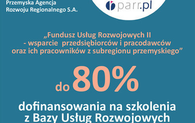 Zdjęcie do PARR ogłasza VII nab&oacute;r do programu &quot;Fundusz Usług Rozwojowych II&quot;