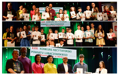 Zdjęcie do Poznaliśmy laureat&oacute;w XXX Konkursy Recytatorskiego Powiatu Lubaczowskiego &ndash; finał w MDK 