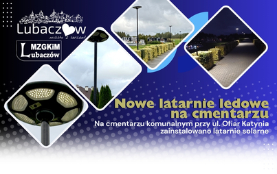 Zdjęcie do Oświetlenie ledowe na cmentarzu komunalnym przy ul. Ofiar Katynia