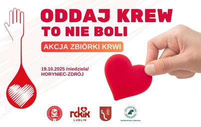 Zdjęcie do Oddaj krew &ndash; to nie boli! Zapraszamy na akcję zbi&oacute;rki krwi