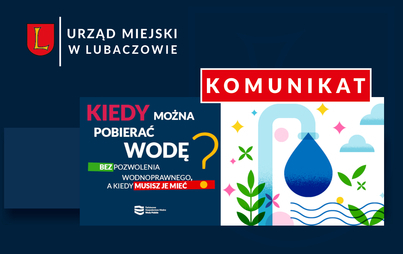 Zdjęcie do Kiedy można pobierać wodę bez pozowolenia wodnoprawnego - PGW Wody Polskie przypomina