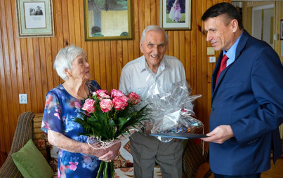 Zdjęcie do 70 lat w małżeństwie &ndash; kamienne gody Joanny i J&oacute;zefa Mikutr&oacute;w