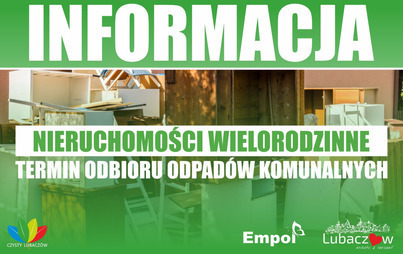 Zdjęcie do Informacja. ODPADY - Gabaryty z nieruchomości wielorodzinnych