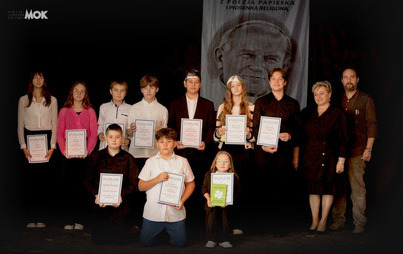 Zdjęcie do Recytatorzy Teatru Lentylki nagrodzeni na konkursie w J&oacute;zefowie