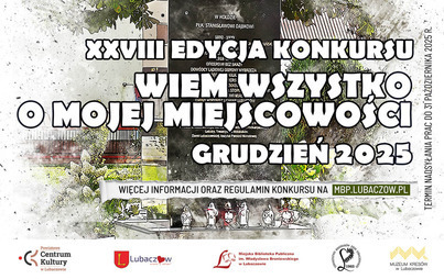 Zdjęcie do WIEM WSZYSTKO O MOJEJ MIEJSCOWOŚCI - XXVIII edycja konkursu Miejskiej Biblioteki Publicznej