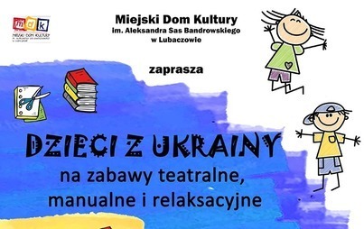 Zdjęcie do Zajęcia w MDK dla dzieci z Ukrainy