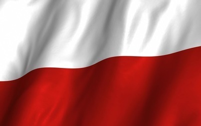 Na zdjęciu widoczna flaga Polski