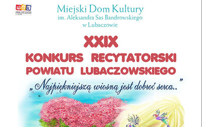 Zdjęcie do XXIX Konkurs Recytatorski Powiatu Lubaczowskiego