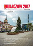 Pierwsza strona jednodniówki Lubaczów 2017 - na okładce widok na lubaczowski rynek