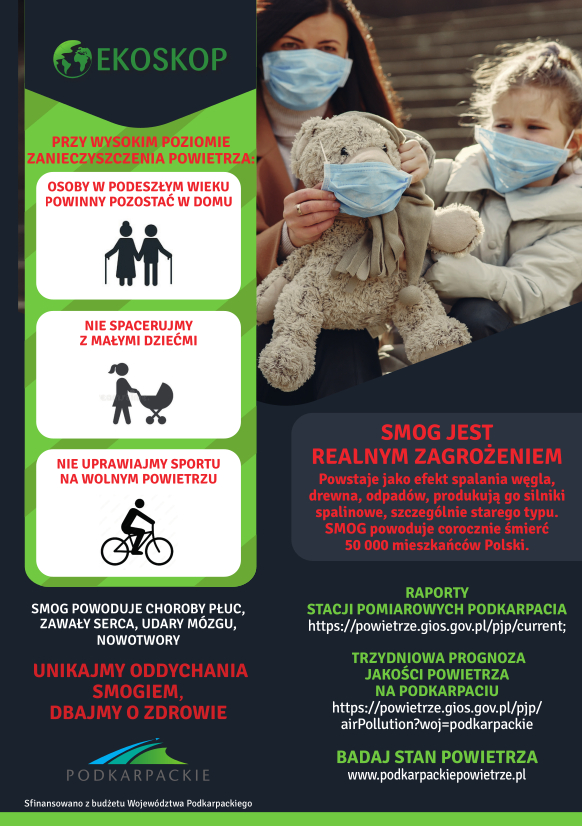 infografika dotycząca smogu