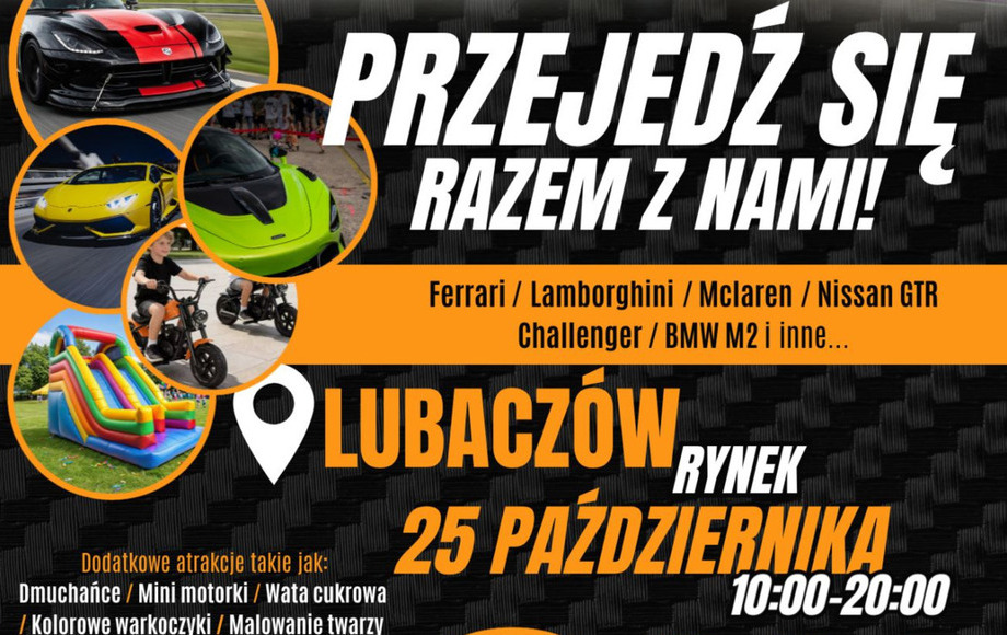 Piknik charytatywno-motoryzacyjny w Lubaczowie