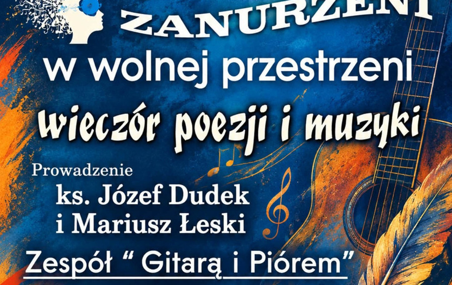 Wieczór poezji i muzyki w MDK w Lubaczowie